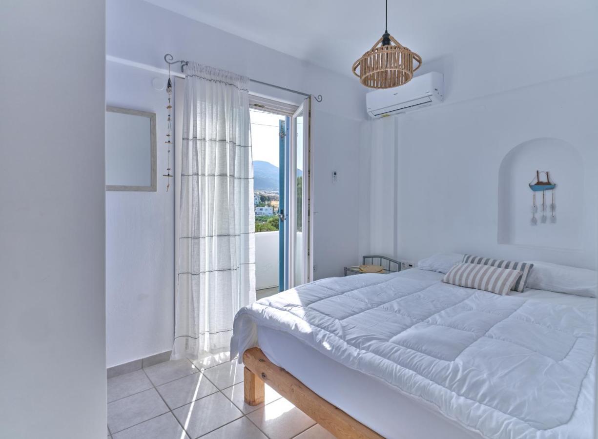 Chung cư 50 m² 2 phòng ngủ, 1 phòng tắm riêng ở Bãi biển Logaras - Pounda Piso Livadi Ngoại thất bức ảnh